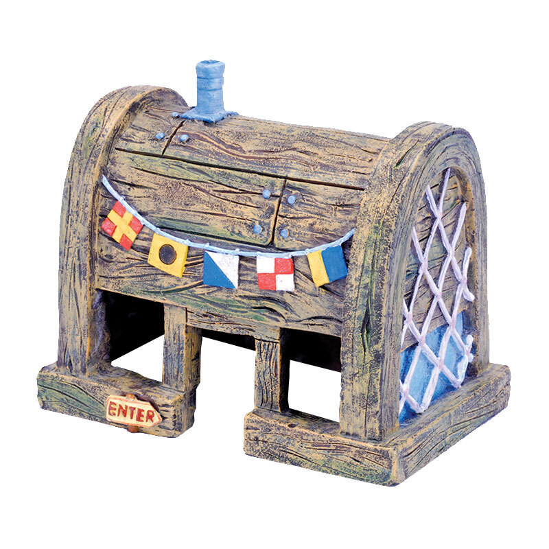 Penn Plax Dekoration Penn Plax SpongBob Krosse Krabbe Restaurant 7,62 cm