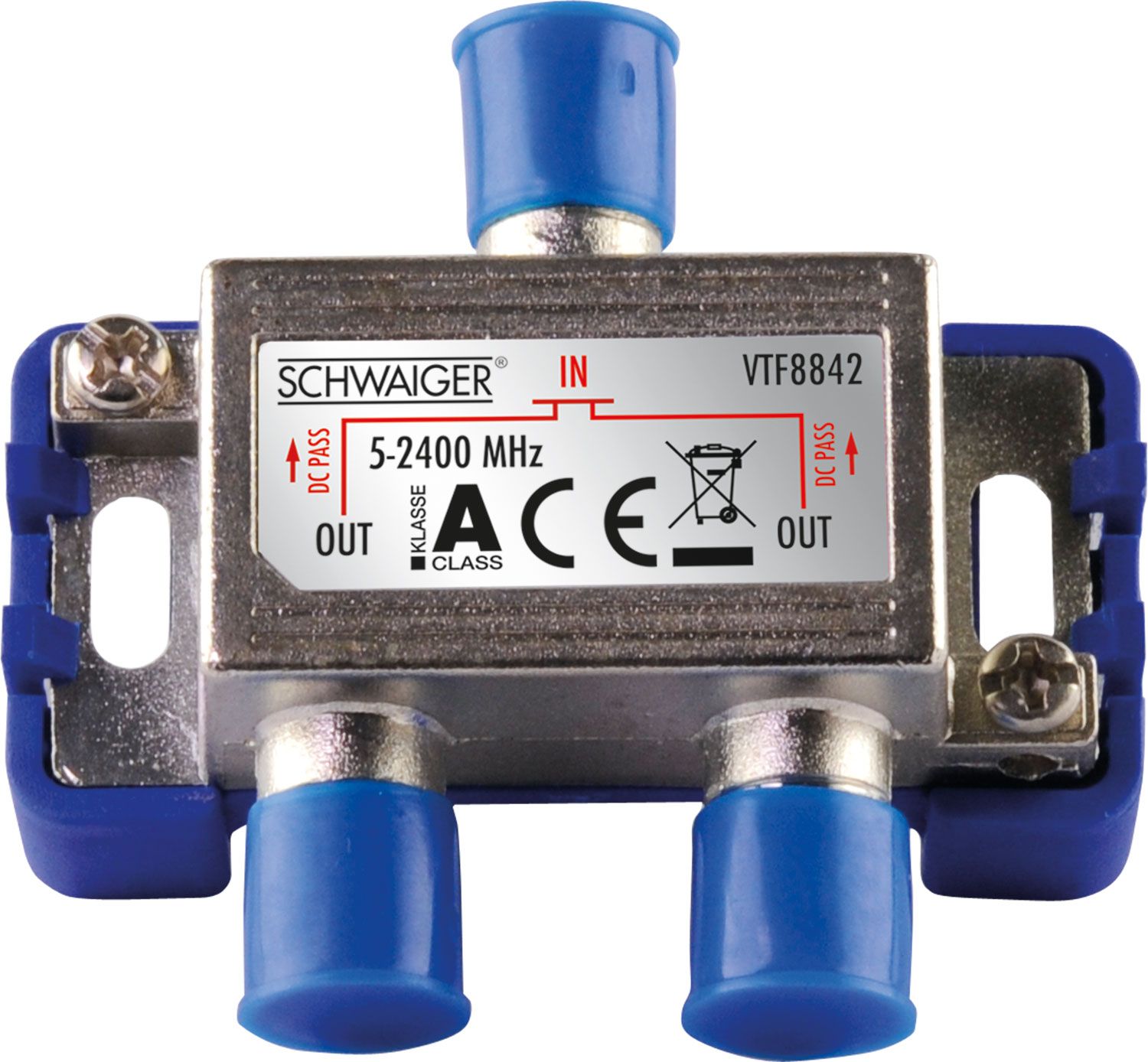 Schwaiger VTF8842 2-fach 5 dB kabelverteiler