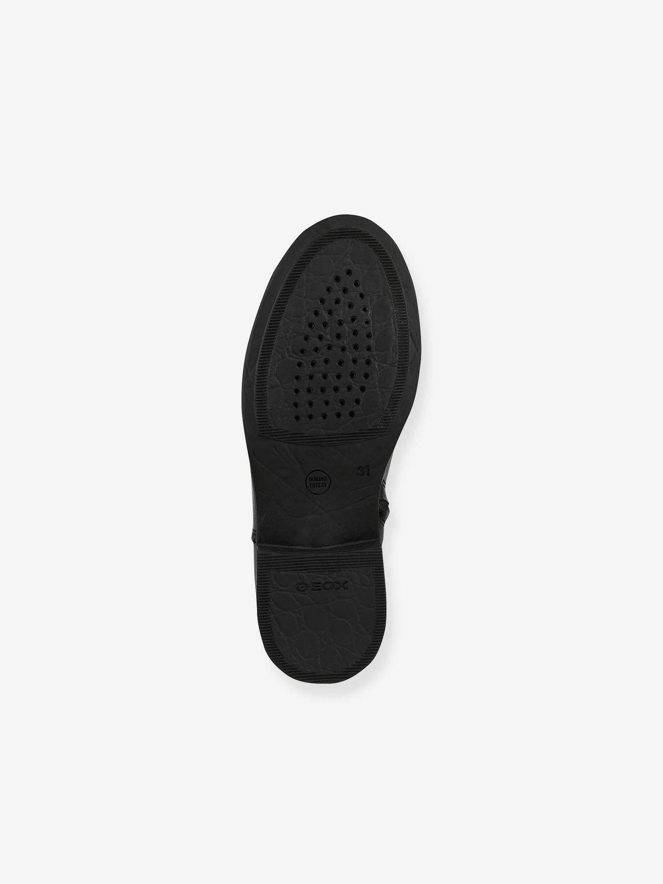 Boots cuir fille Agata GEOX® noir
