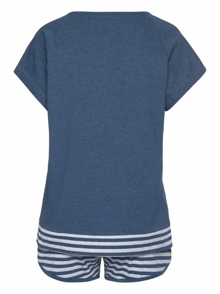 ARIZONA Shorty in blau-meliert günstig kaufen