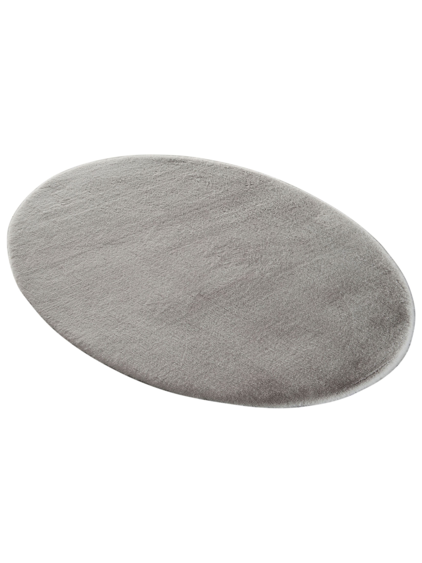 Ranua Kunstfell-Teppich, Silver
