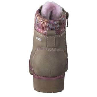 Puccetti Schnür Boots in beige