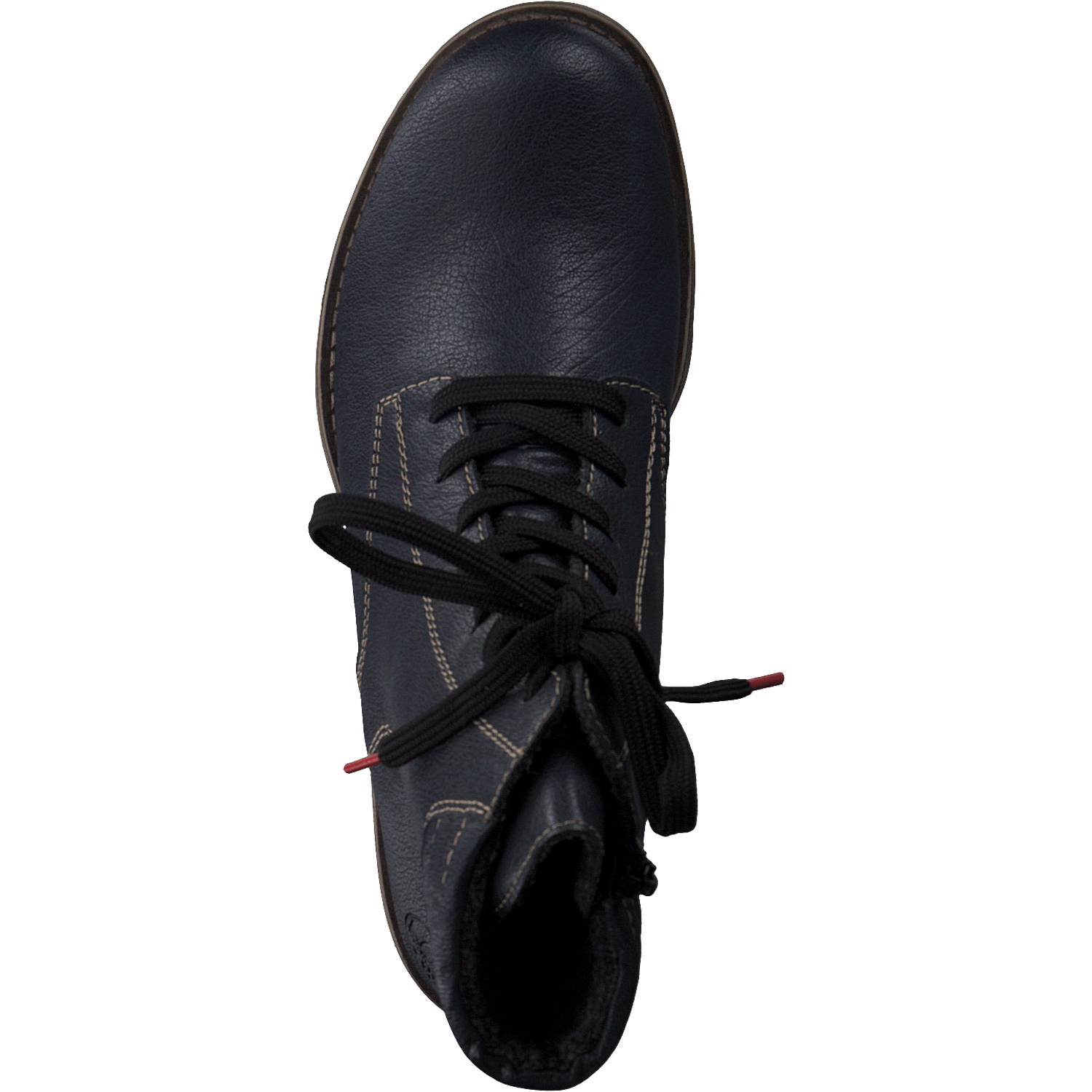 Rieker 70811, Schnürstiefeletten, Damen, Blau (Ozean)