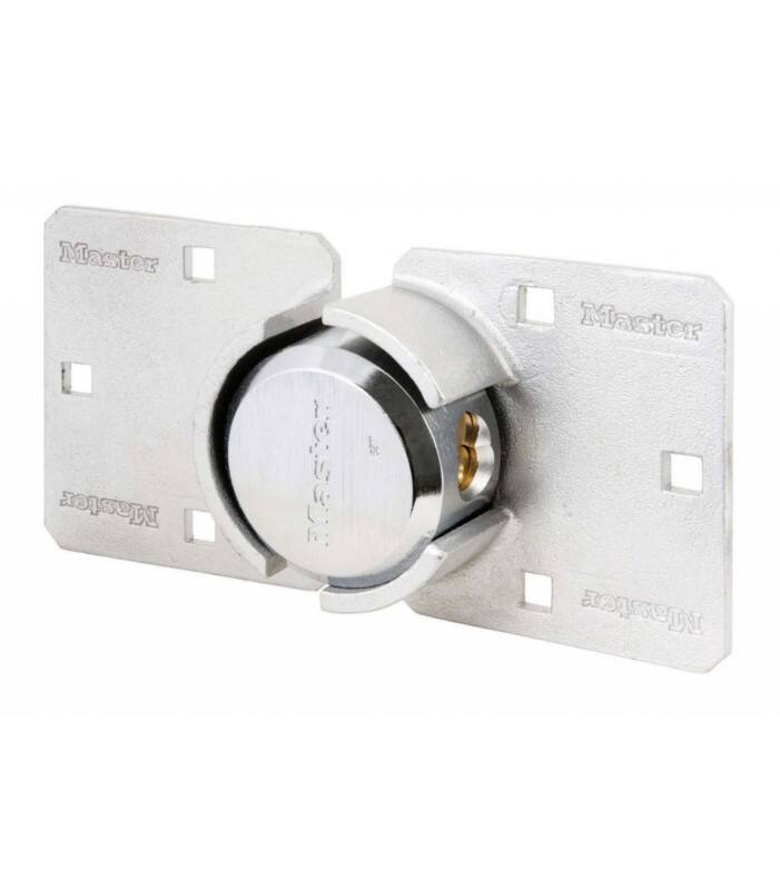 Master Lock Vorhängeschloss mit Schwerlastschliessbügel 736EURD Silber