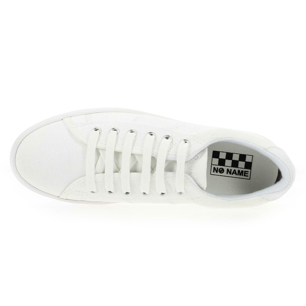 No Name  PLATO SNEAKER CANVAS - Blanc