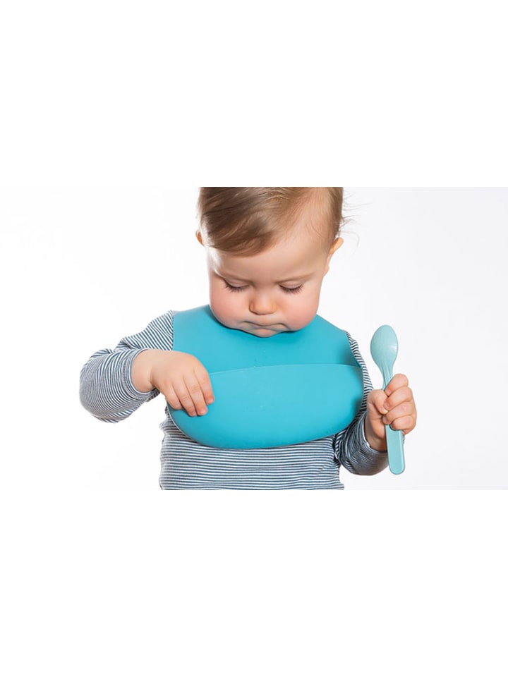 Reer Eat'n Tidy Silikon-Lätzchen in Blau ab 3 Monate günstig kaufen onesize