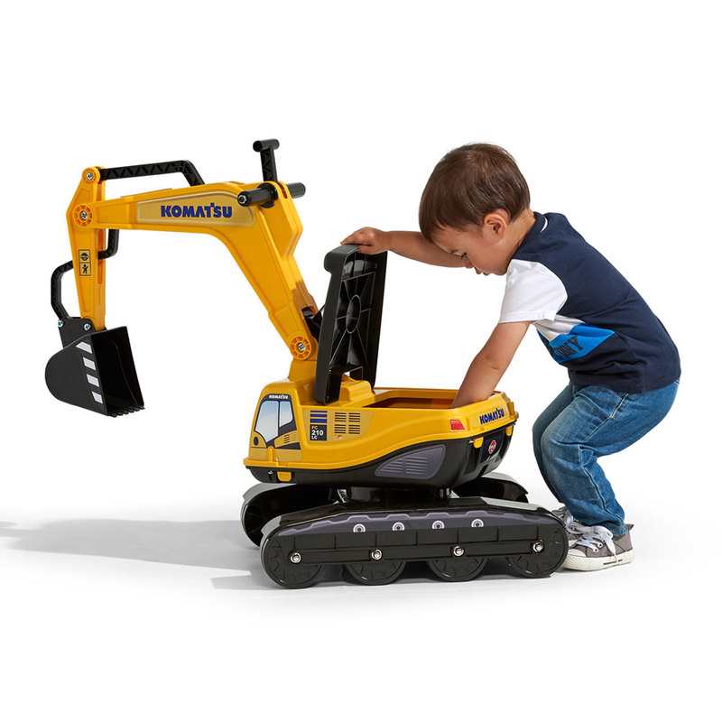 Excavatrice articulée jaune Falk