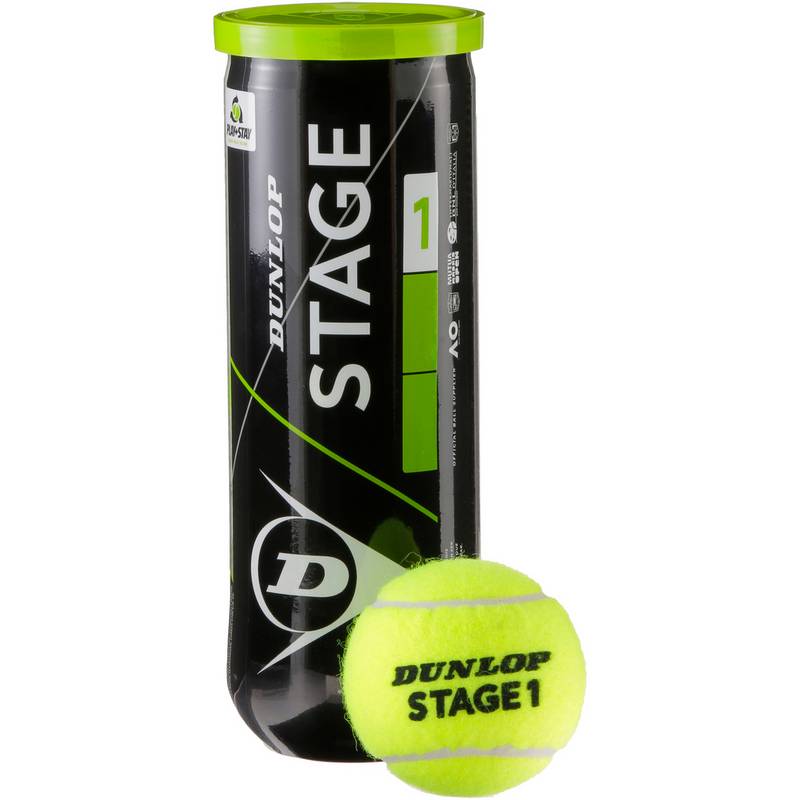Dunlop STAGE 1 GREEN Tennisball Kinder