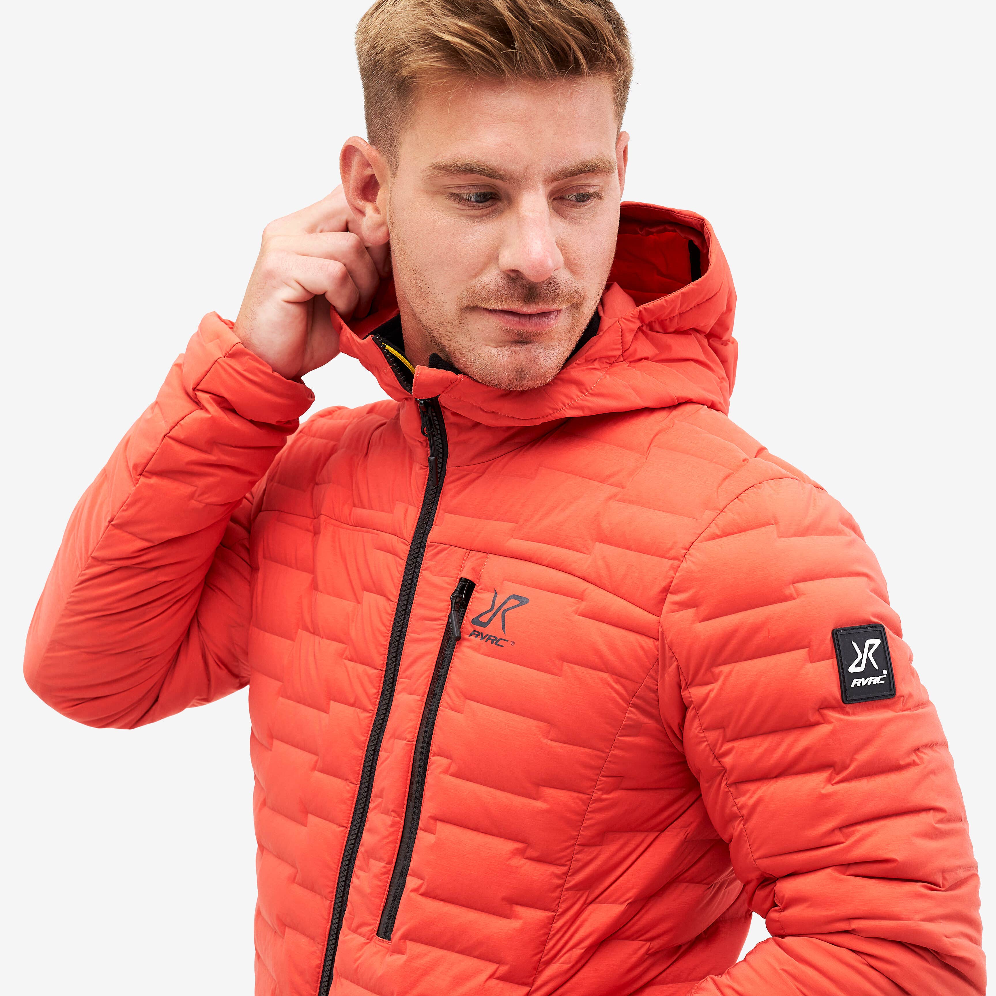 Flex Down Jacket Homme Paprika
