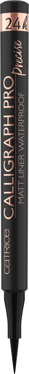 Eyeliner Calligraph Pro Precise 24h Matt Waterproof 010 Intense Black, 1,2 ml