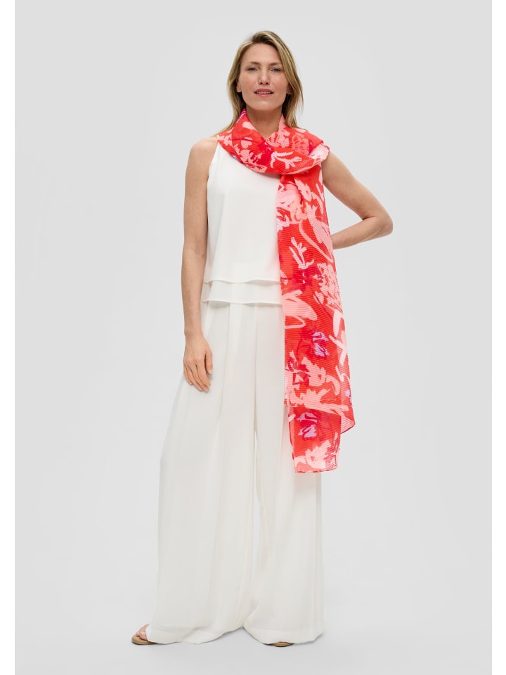 s.Oliver BLACK LABEL Tuch in Rot günstig kaufen 1