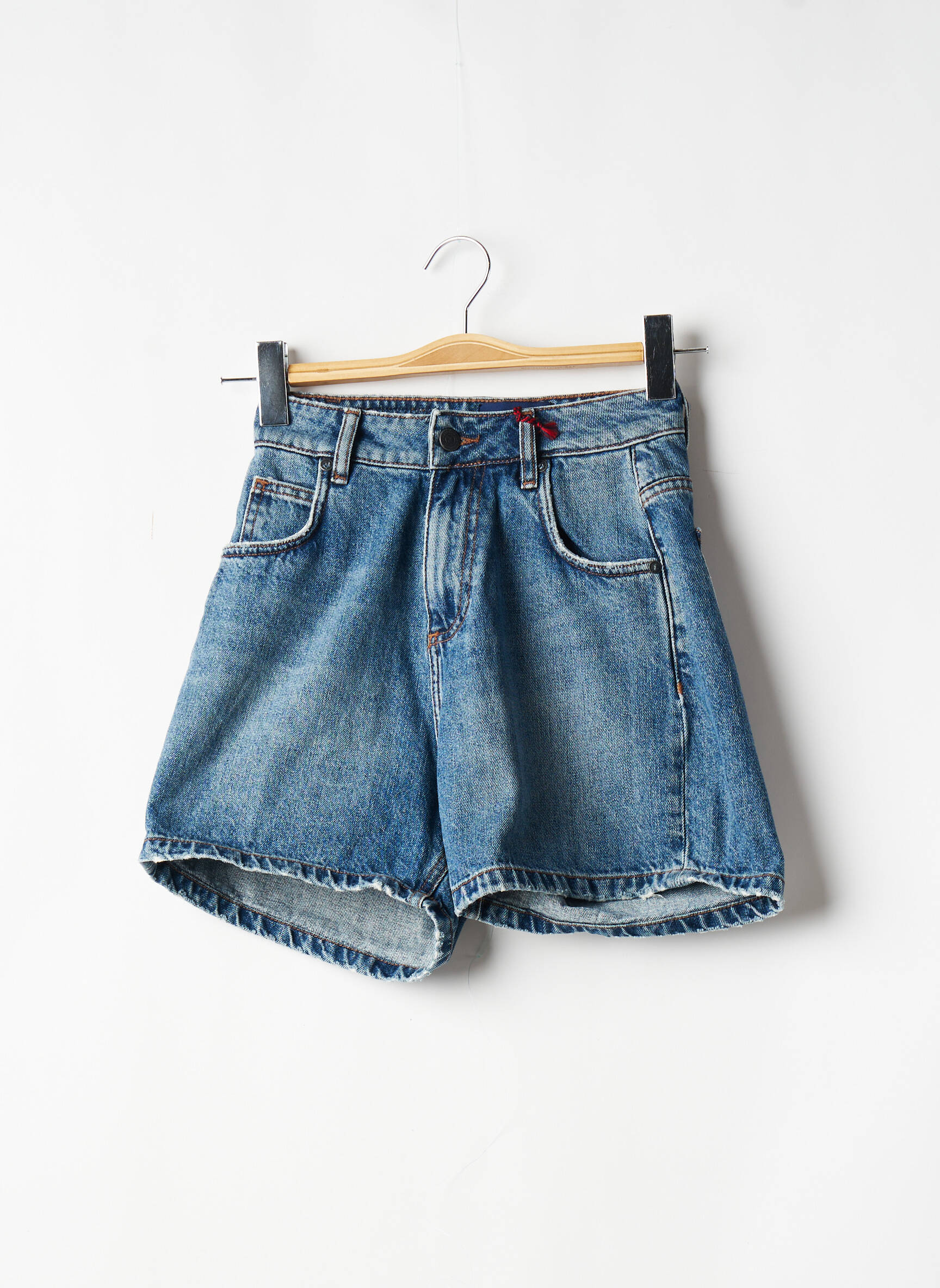 Mademoiselle Garconne Shorts 1 Femme couleur bleu