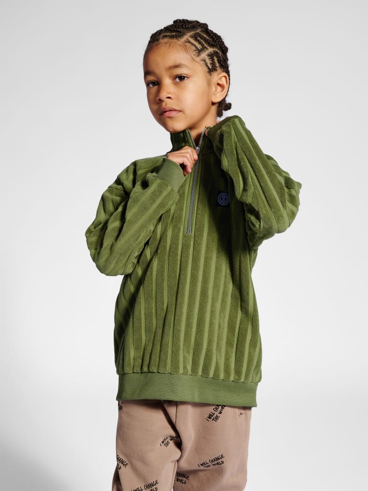 Sometime Soon Sometime Soon Halbreißverschluss Jacke Stscarson Kinder in OLIVE BRANCH günstig kaufen