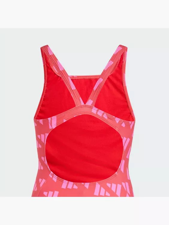 adidas Logo Graphic V-Back Kids Badeanzug