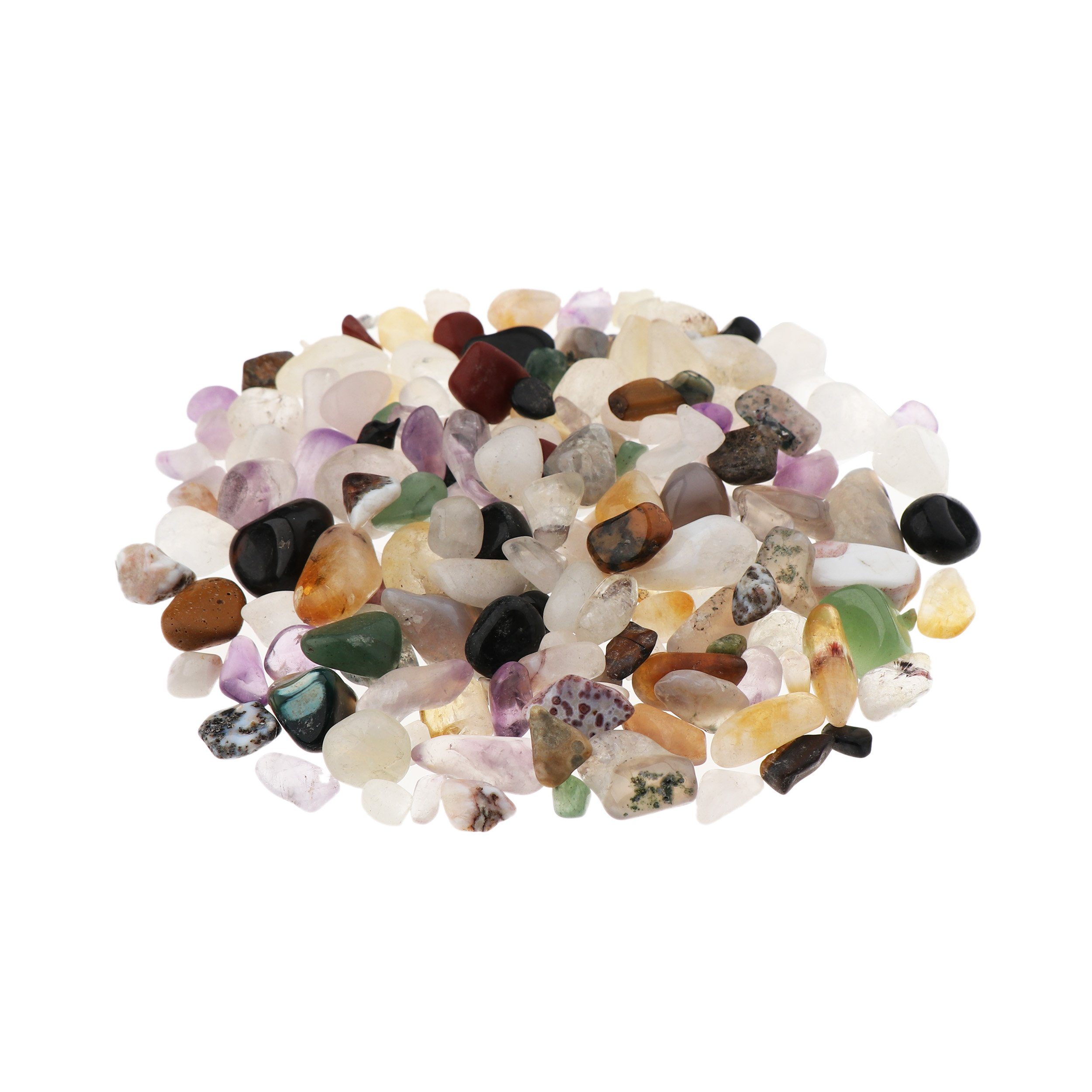 NKlaus Mineralstein 300g Trommelsteine Natur 10 -15mm Heilsteine Edelsteine Schmucksteine