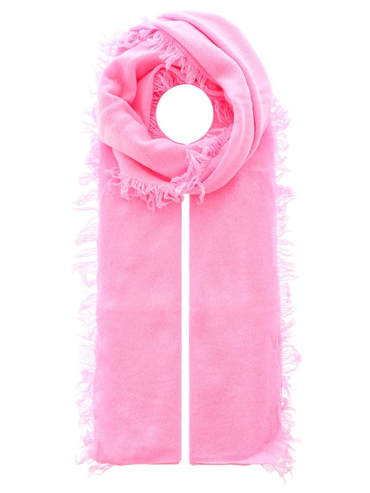 Zwillingsherz Schal in Rosa - (L)190 x (B)75 cm günstig kaufen onesize