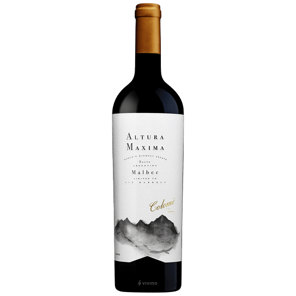 ColoméAltura Máxima Malbec 2018