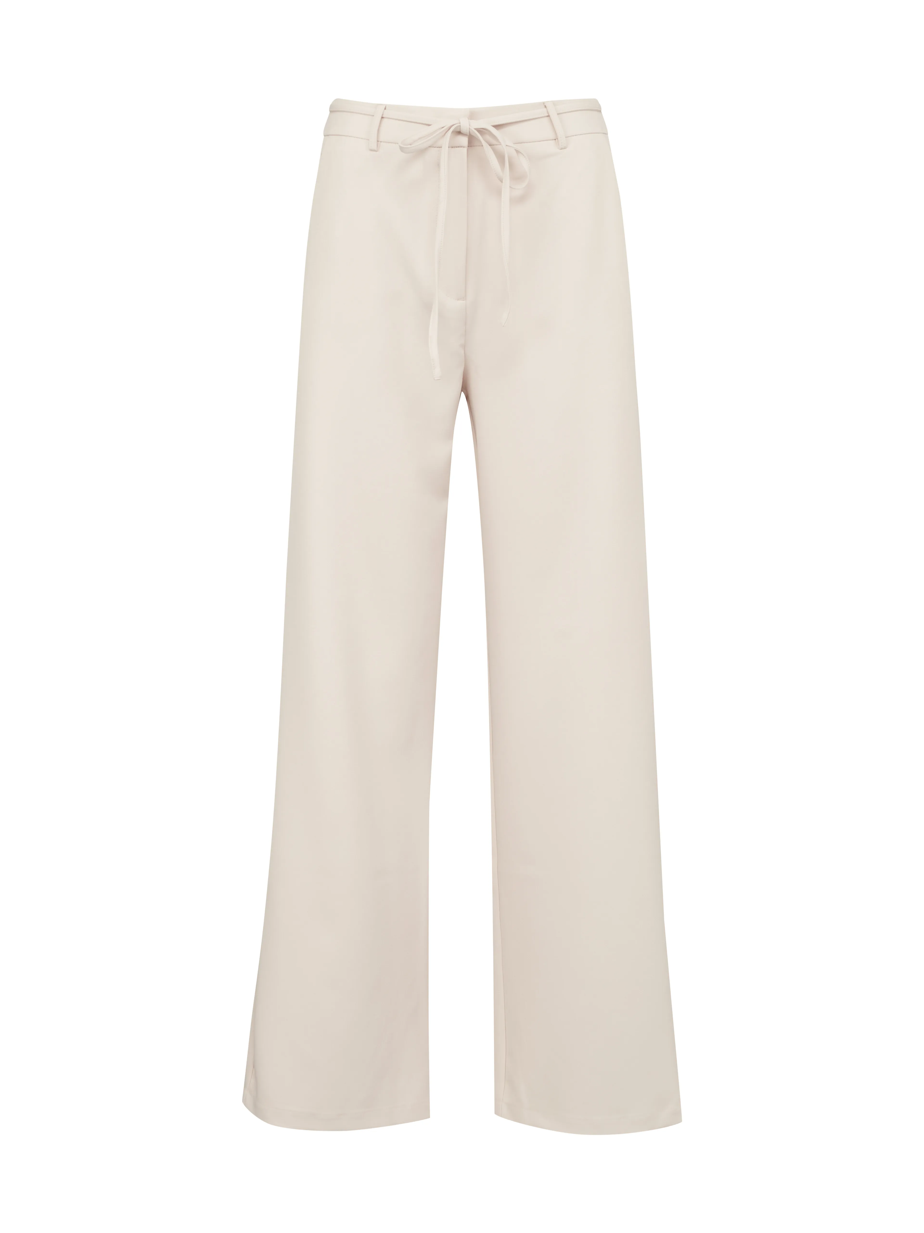 Cremefarbene weite Damenhose ORSAY