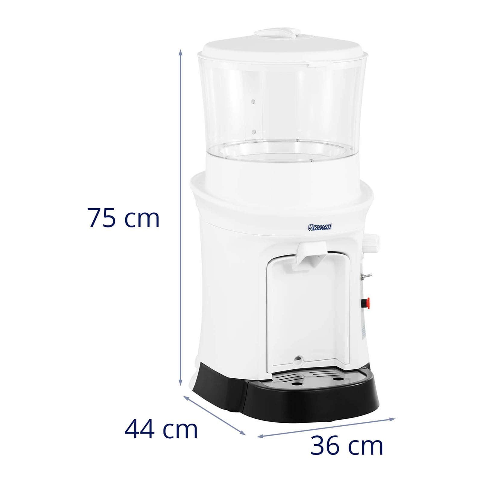 Royal Catering Eiscrusher Ice Crusher - 400 W - 320 U/min - 12 L - stufenlos einstellbar