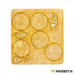 ** % SALE % ** Dark Technology 50mm Round - Base Topper (47mm) (5)