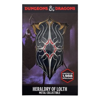 Dungeons & Dragons Metallbarren 50th Anniversary Spider Queen Limited Edition