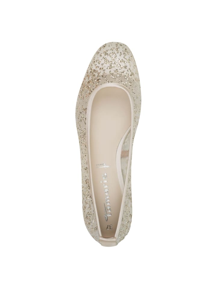 Tamaris Ballerina in IVORY GLAM günstig kaufen