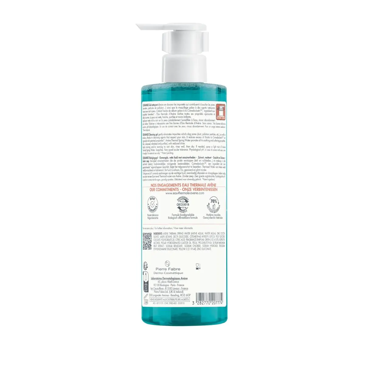 Avène Cleanance Καθαριστικό Τζελ για Λιπαρό και Ακνεϊκό Δέρμα, 400 ml