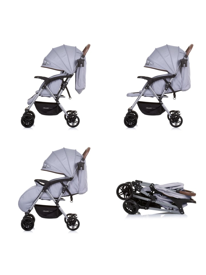Chipolino Kinderwagen 2 in 1 April, 22 kg in grau günstig kaufen onesize