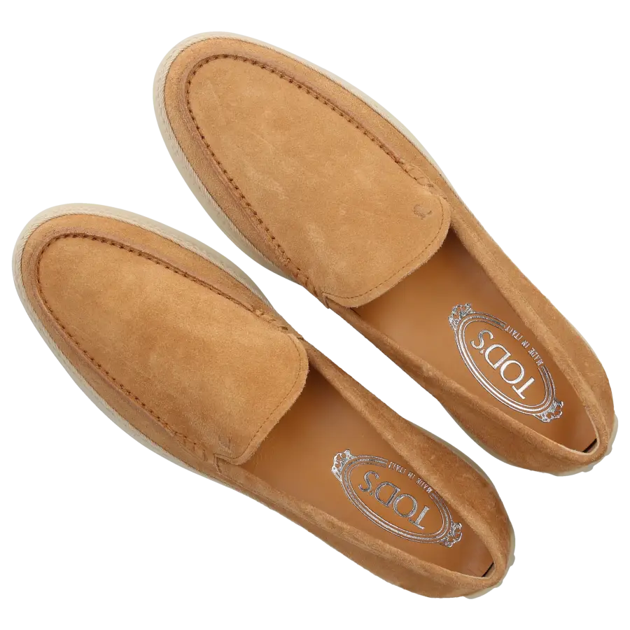 Tod's - Loafer 92K0HU Veloursleder - beige