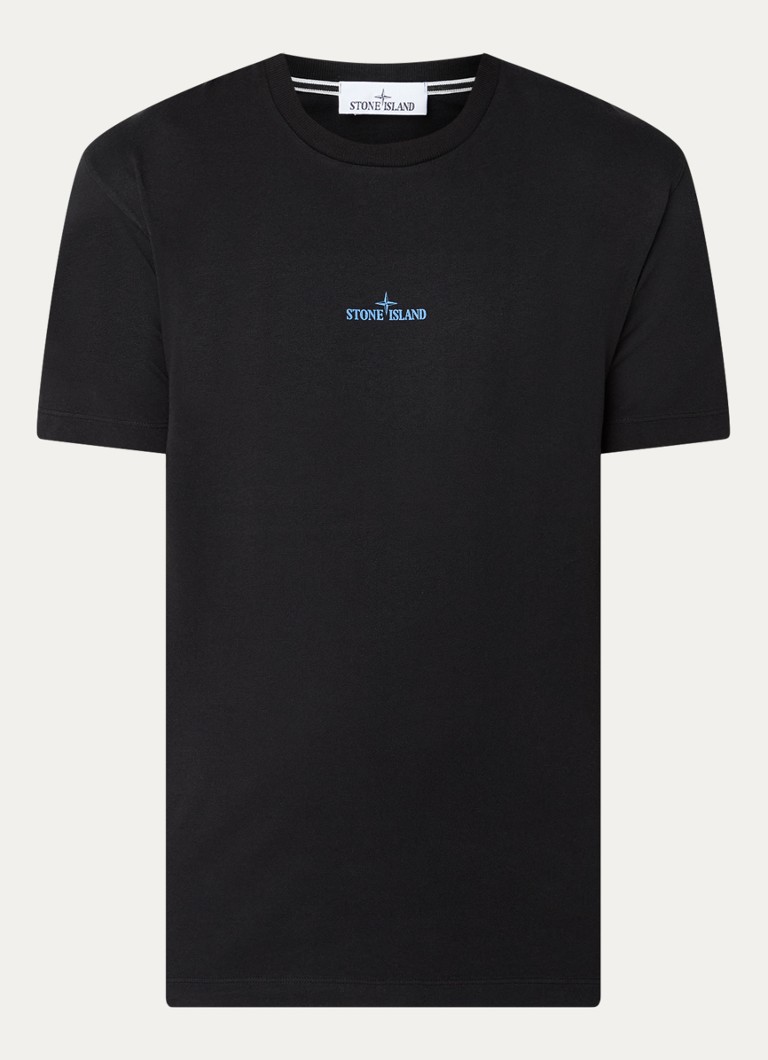 Tricou Stone Island 2NS81 Compass cu logo și imprimeu pe spate.