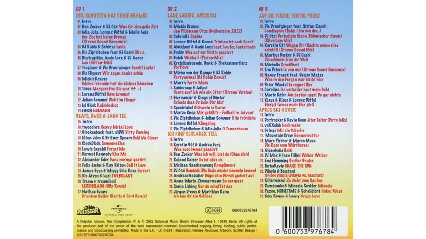 Apres Ski Hits 2023-XXL Fan Edition