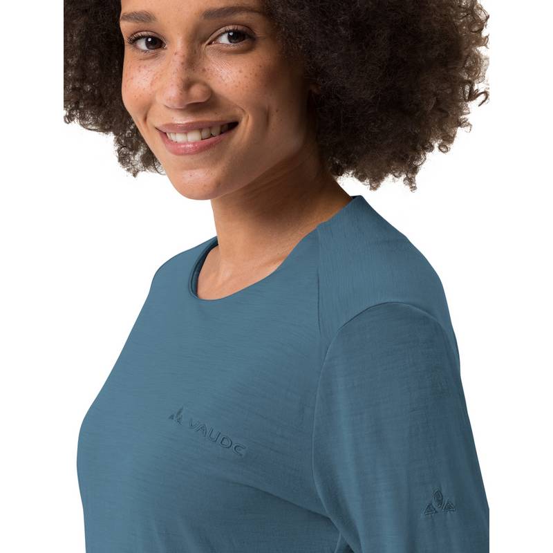 VAUDE Women's Yaras LS Wool Shirt T-Shirt Damen
