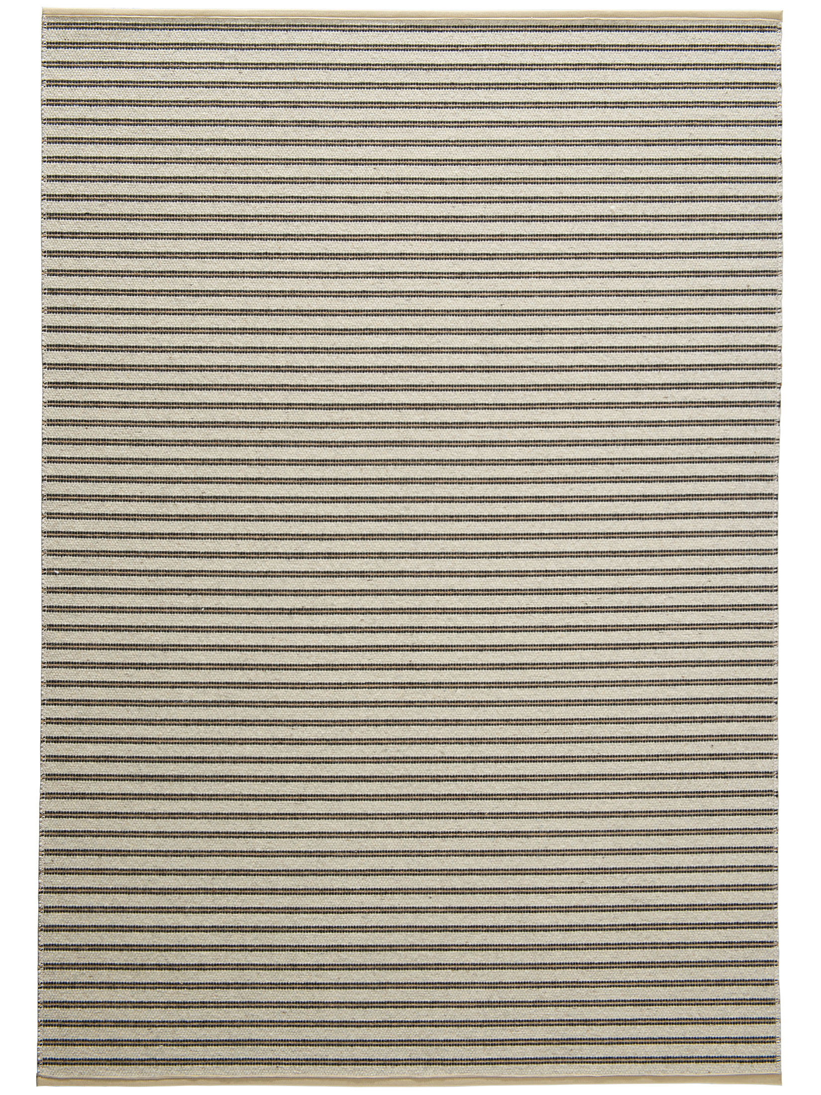 Svansbjerg Moderner Teppich, Creme/Schwarz