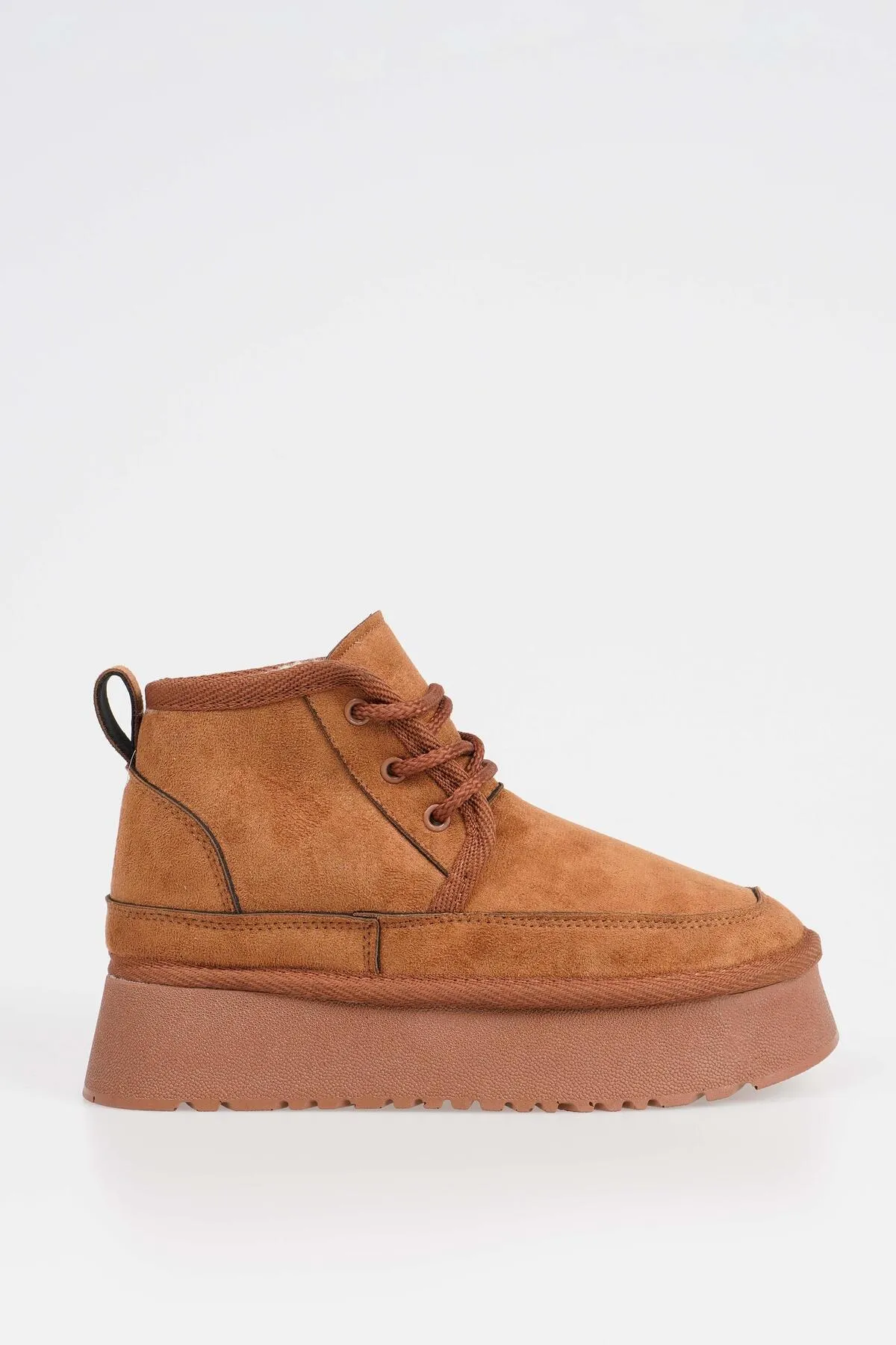 CZ London  Kurze Schnürstiefel für Damen mit hoher Sohle