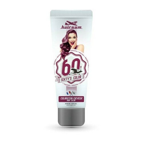 Hairgum Sixty's Semi-permanent hårfarvning 60 ml Pink