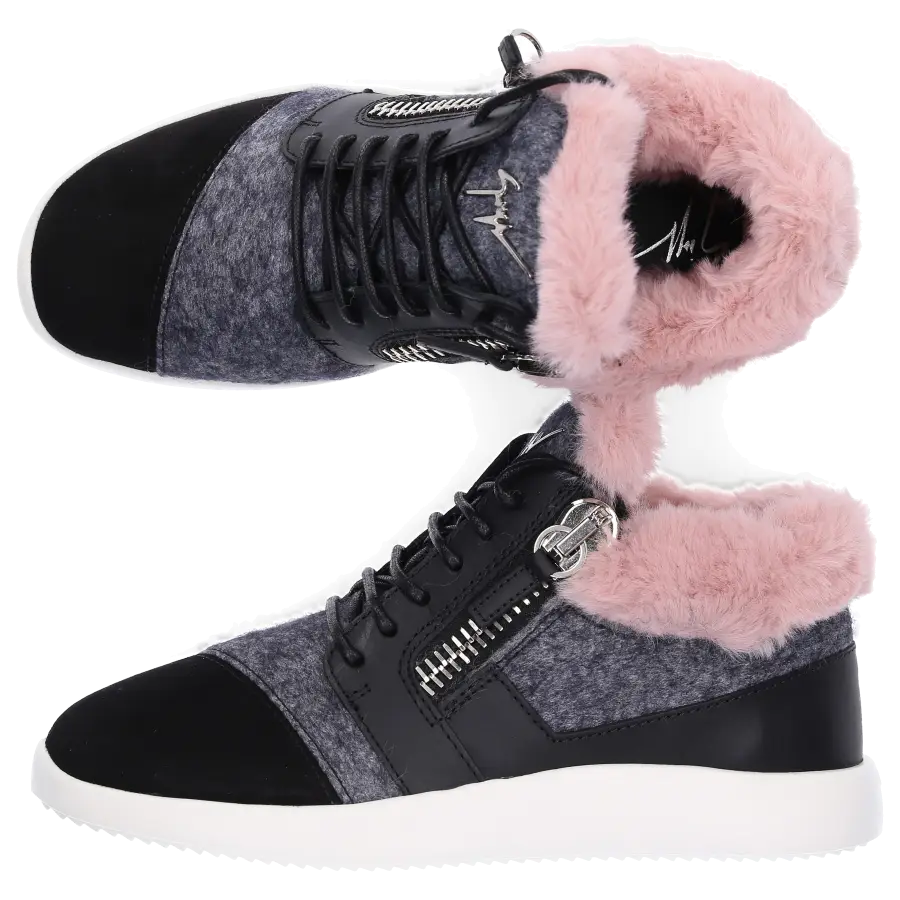 Giuseppe Zanotti - Sneaker high SINGLEG - schwarz