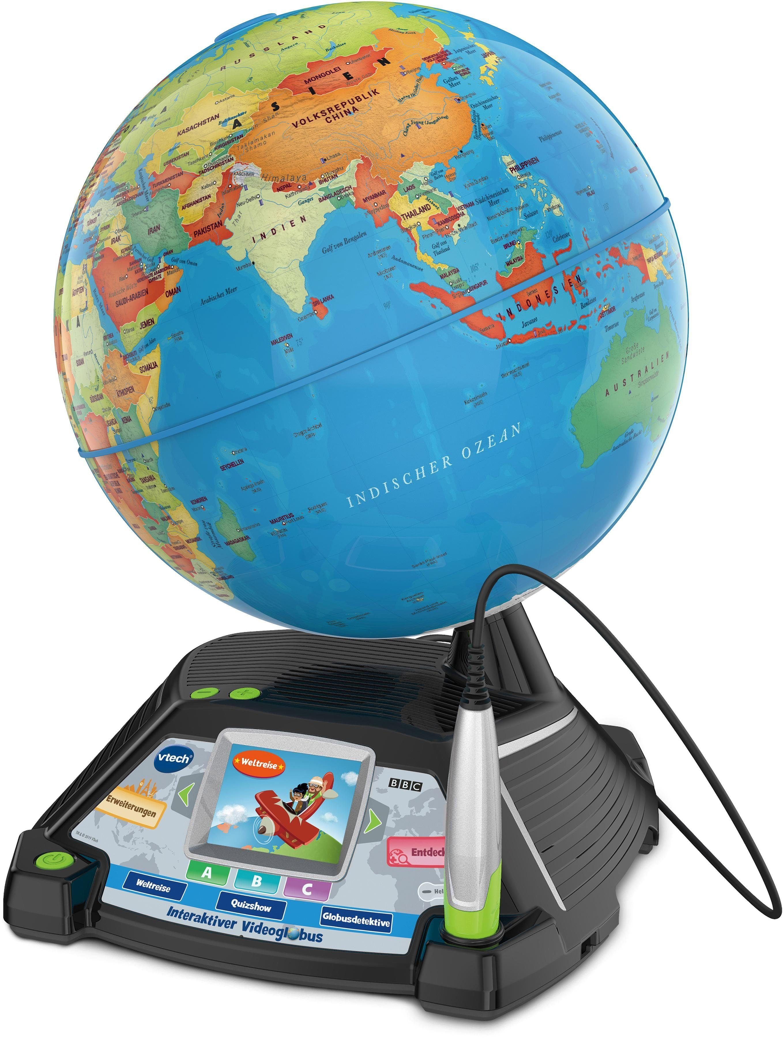 Vtech® Globus School & Go, Interaktiver Videoglobus
