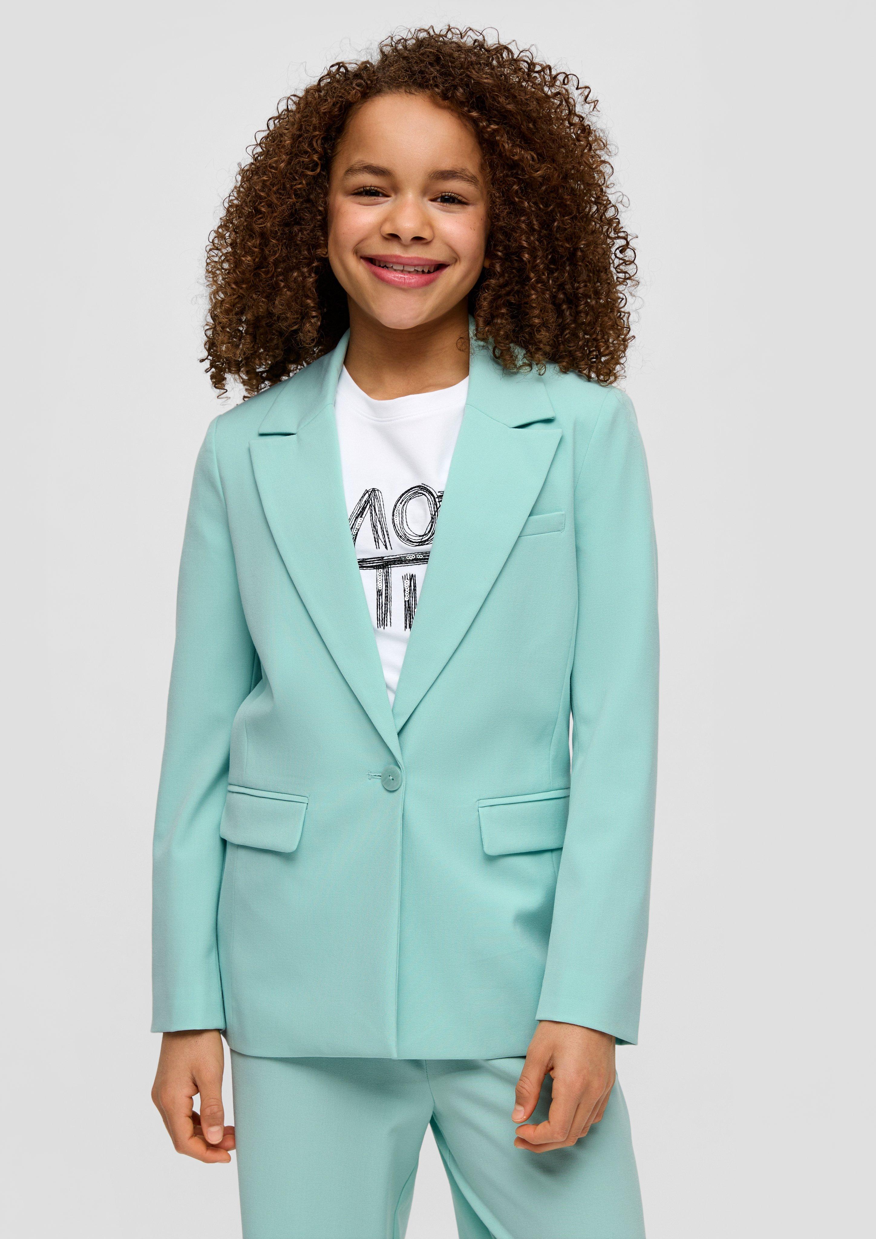 Twill-Blazer aus Viskosemix  2145576-6068