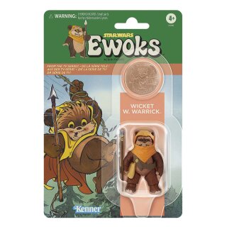 Star Wars: Ewoks Vintage Collection Actionfiguren Wicket W Warrick & Kneesaa 10 cm