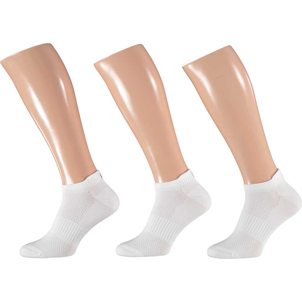 Xtreme 9 Paar weiße Fitness-Sneakersocken