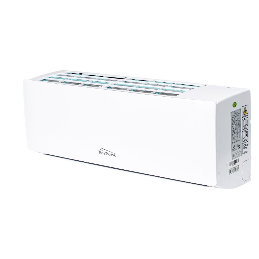 TroniTechnik Split-Klimagerät Reykir 9000 mit UV-C Filter, A++ EEK, Raumthermostat,mit Wandhalterung, Kühlung,Heizung,Ventilation (6-Stufen Ventilator),Entfeuchtung