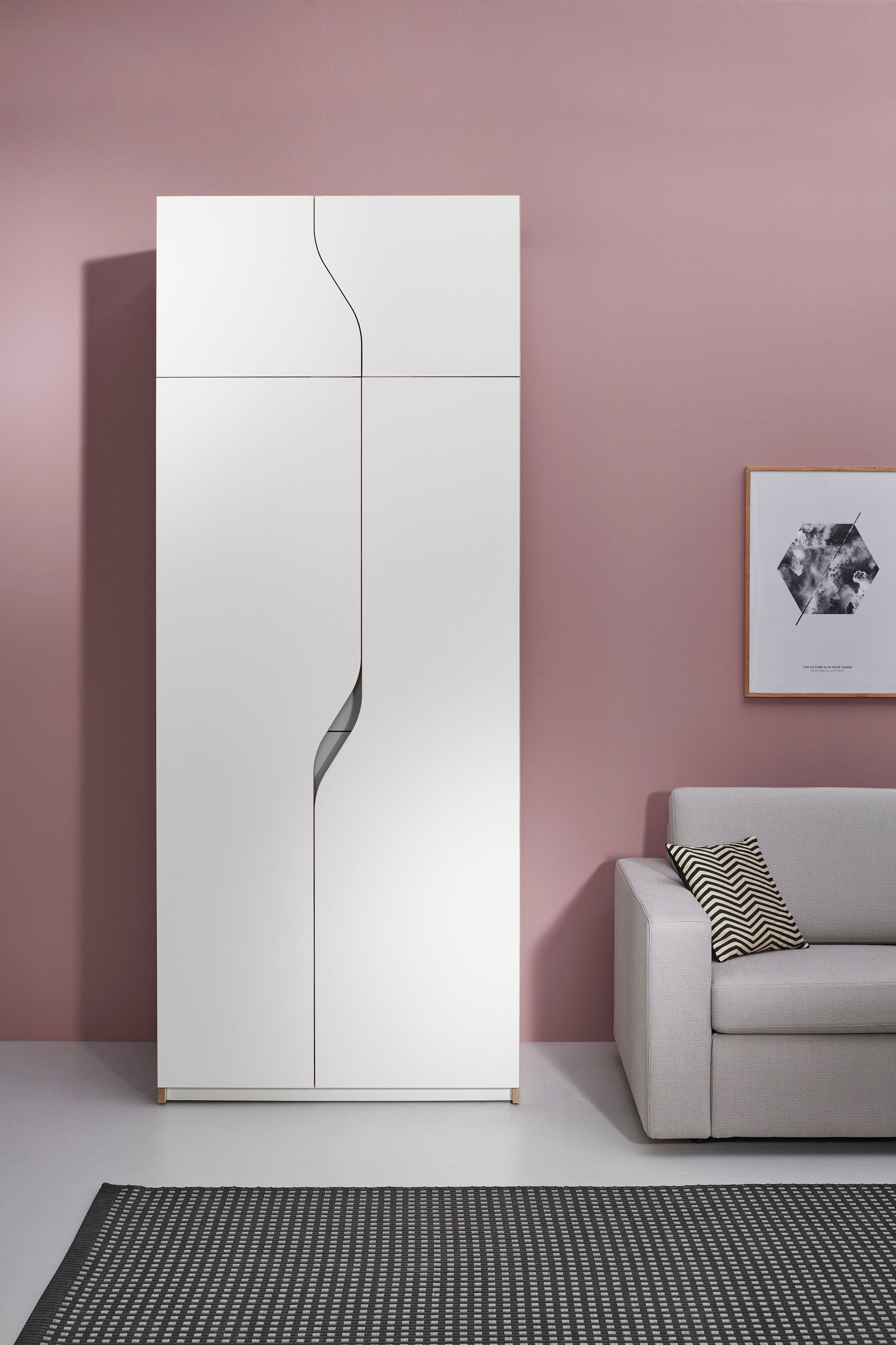 Müller SMALL LIVING Aufsatzschrank PLANE für zusätzlichen Stauraum