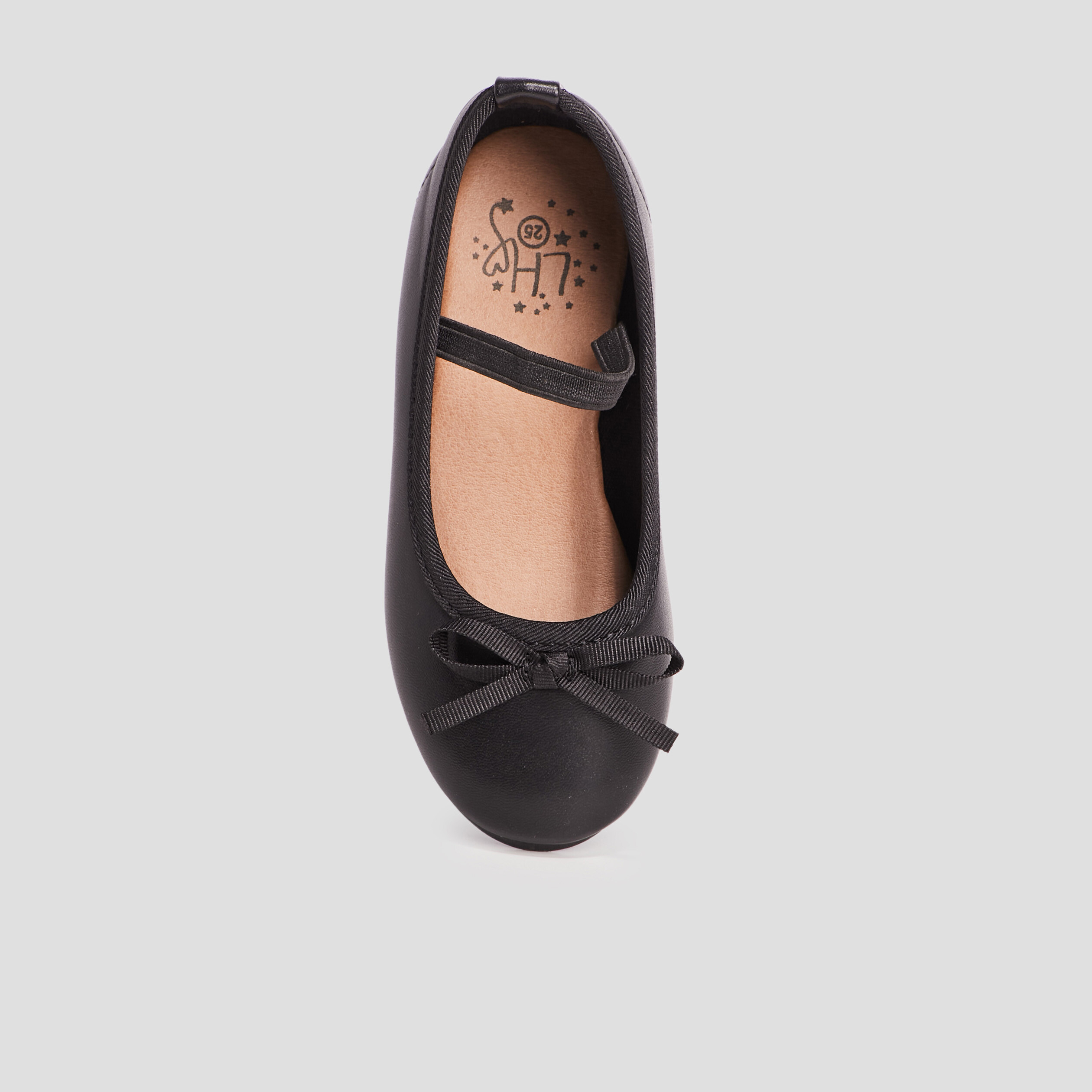 Ballerines avec noeud noir fille | La Halle