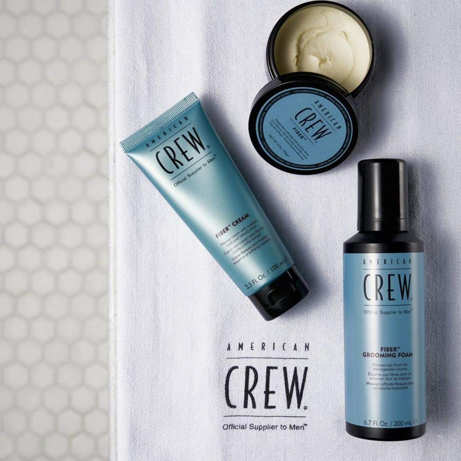 American Crew Fiber Cream Crème Fibreuse Fixation Moyenne 100 ml