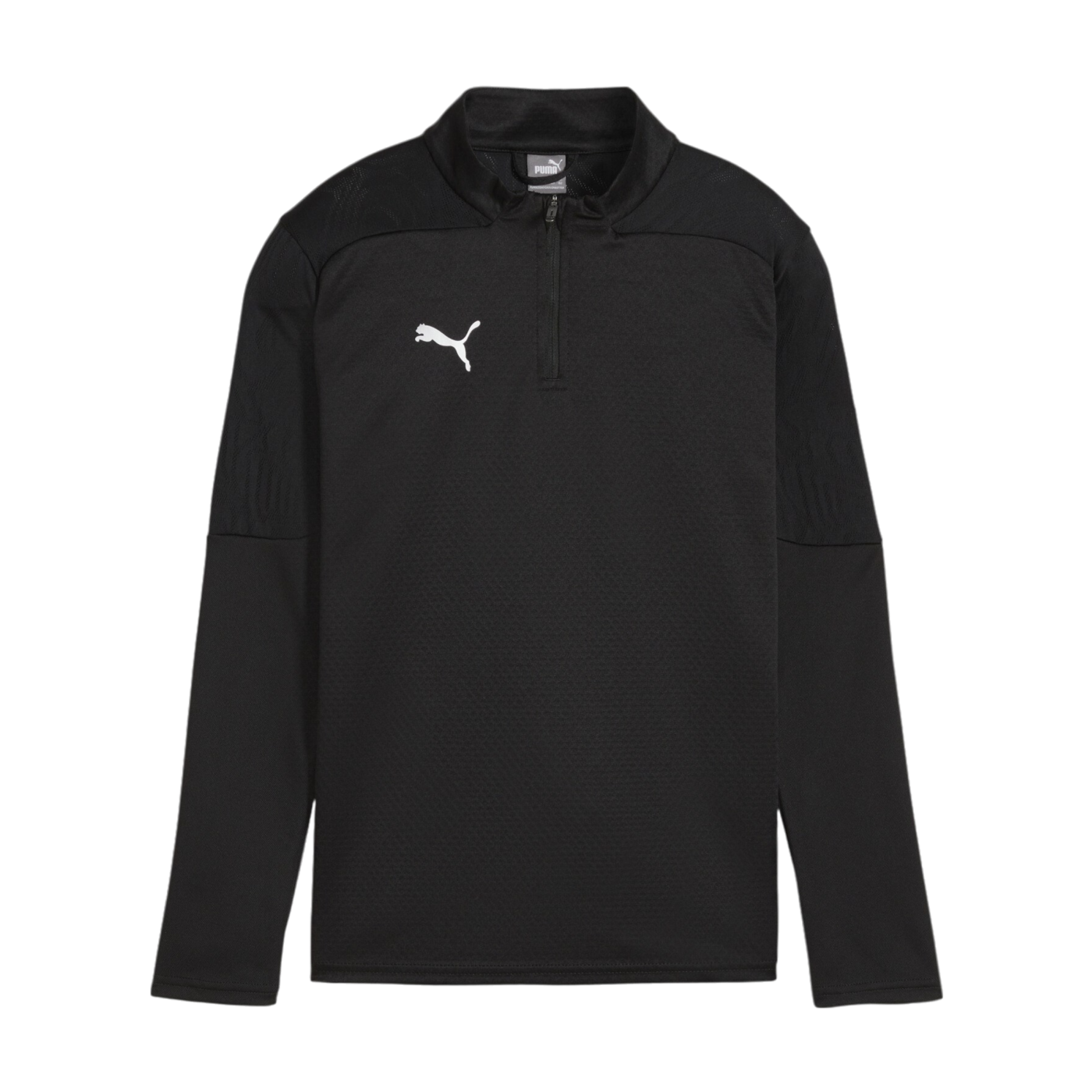 PUMA teamFINAL Training 1/4 Zip Sweatshirt Kids Schwarz F03