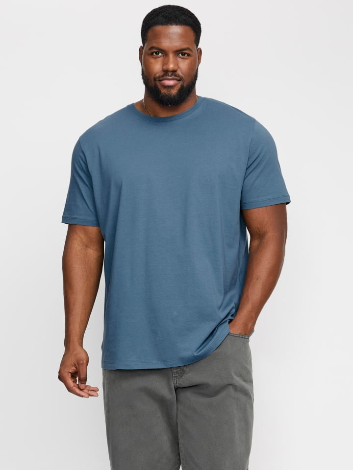 JACK & JONES PLUS T-shirt in Oceanview günstig kaufen