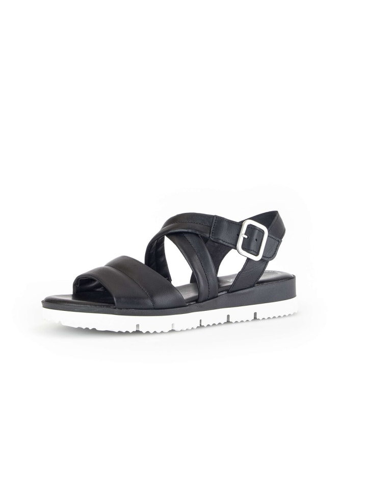 Gabor Fashion Riemchensandalen in schwarz günstig kaufen 42