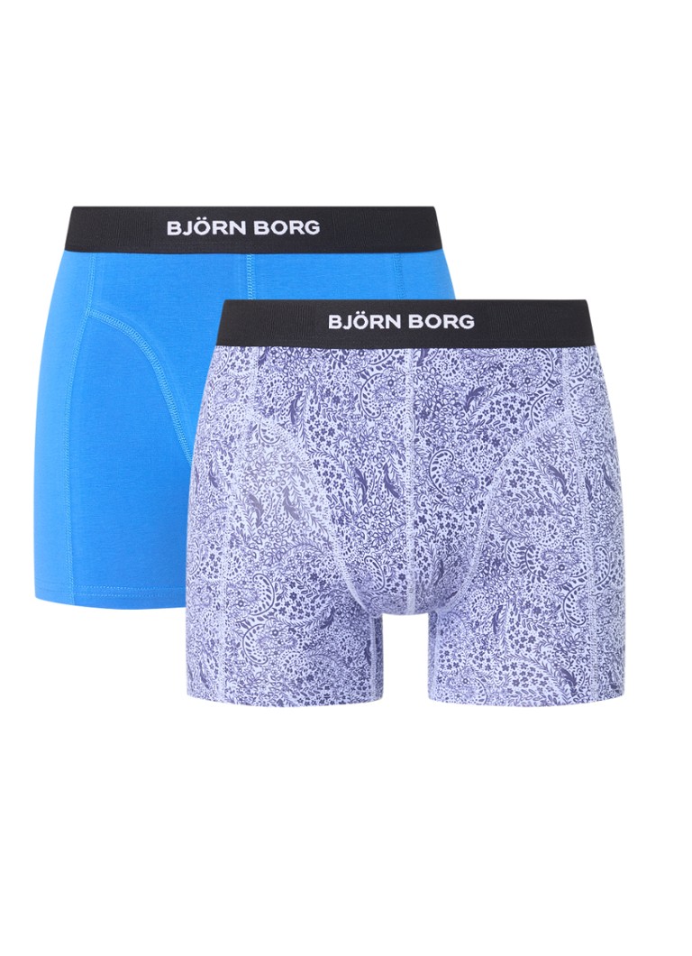 Boxers Björn Borg avec bande logotée, lot de 2