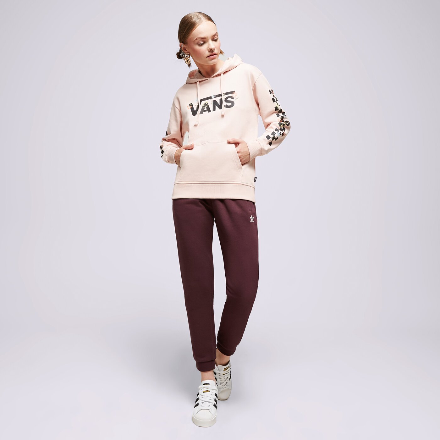 VANS SWEATSHIRT WYLD TANGLE MICRO DITSY Rosa