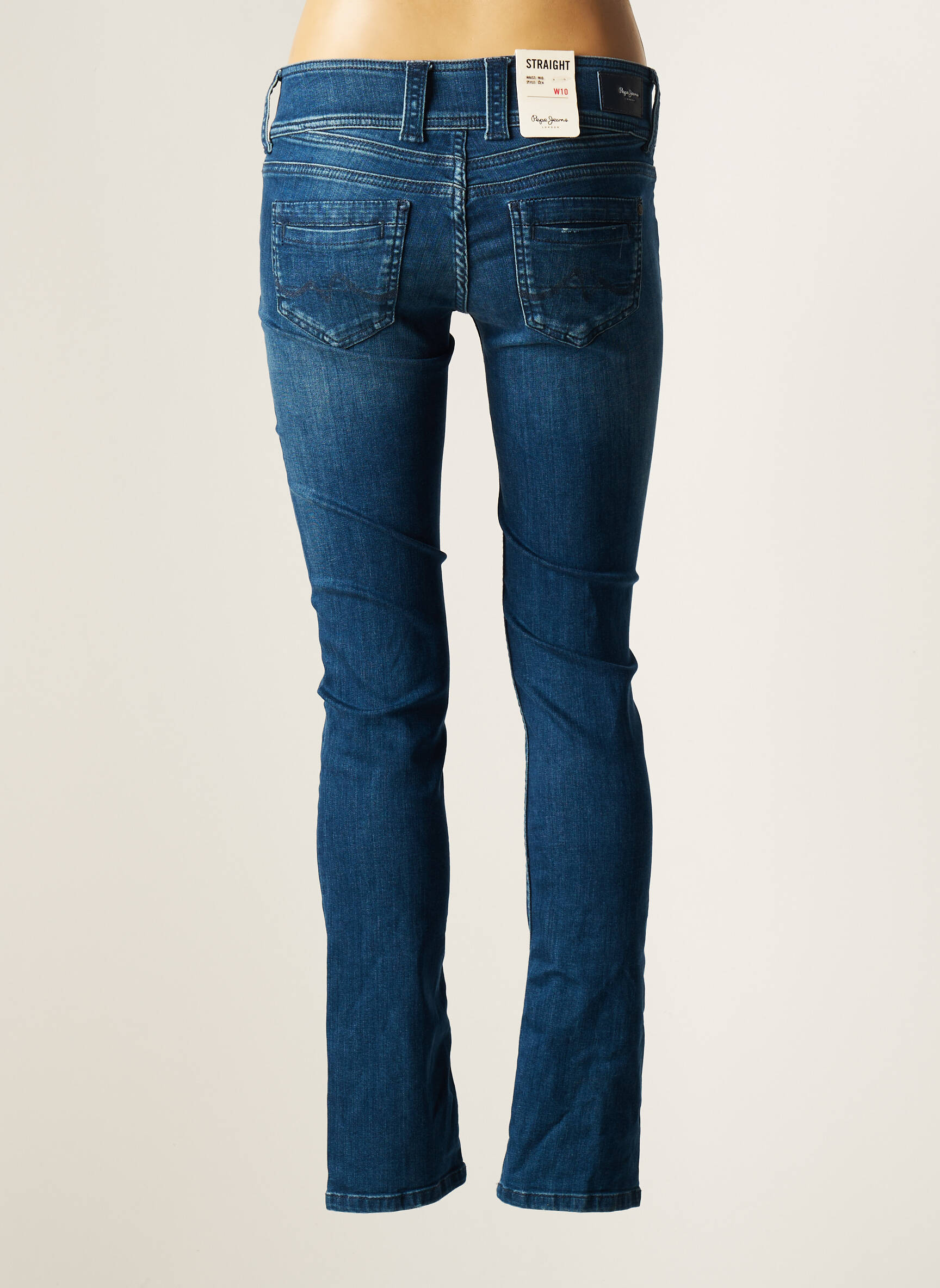 Pepe Jeans Jeans Coupe Slim Femme couleur bleu